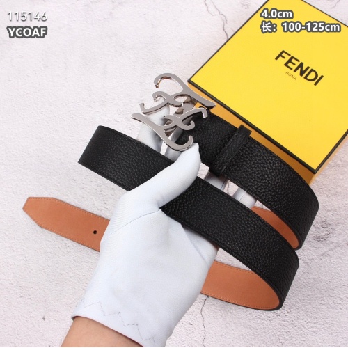 Replica Fendi AAA Quality Belts For Men #1036436 $64.00 USD for Wholesale