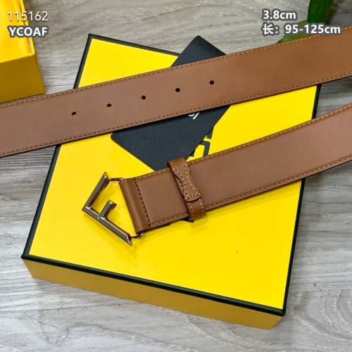 Replica Fendi AAA Quality Belts For Men #1036439 $64.00 USD for Wholesale