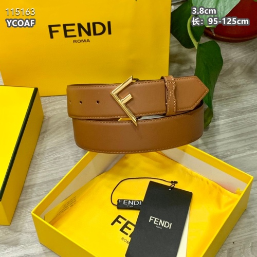Replica Fendi AAA Quality Belts For Men #1036440 $64.00 USD for Wholesale