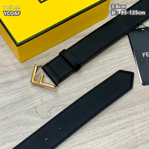 Replica Fendi AAA Quality Belts For Men #1036441 $64.00 USD for Wholesale