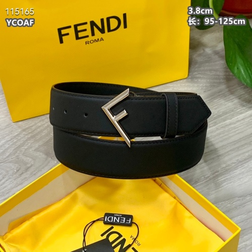 Replica Fendi AAA Quality Belts For Men #1036442 $64.00 USD for Wholesale