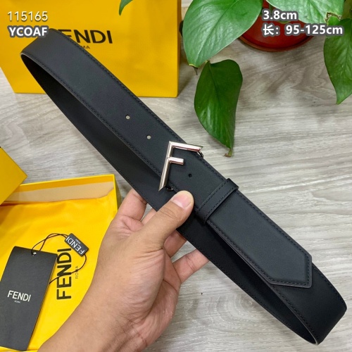 Replica Fendi AAA Quality Belts For Men #1036442 $64.00 USD for Wholesale