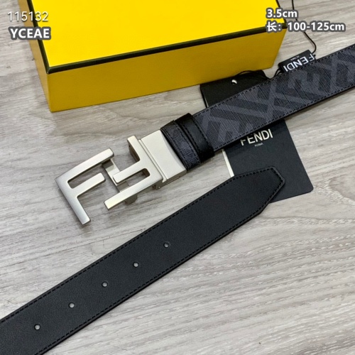 Replica Fendi AAA Quality Belts For Men #1036452 $60.00 USD for Wholesale