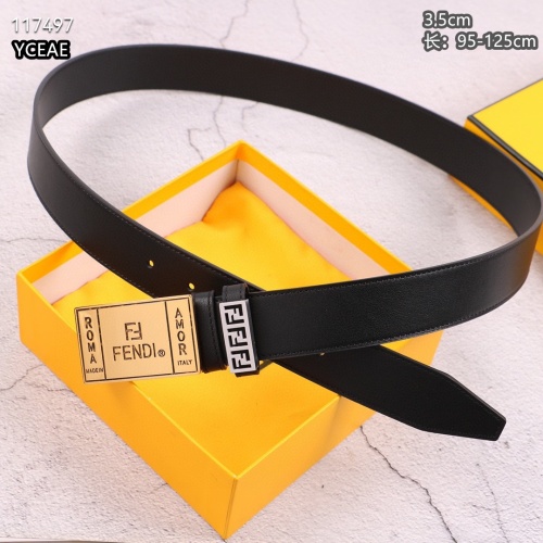 Fendi AAA Quality Belts For Men #1036456 $60.00 USD, Wholesale Replica Fendi AAA Quality Belts