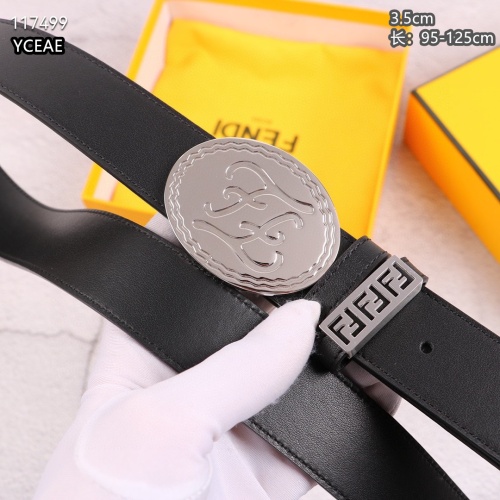 Replica Fendi AAA Quality Belts For Men #1036458 $60.00 USD for Wholesale