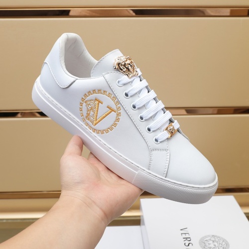 Replica Versace Casual Shoes For Men #1036489 $85.00 USD for Wholesale