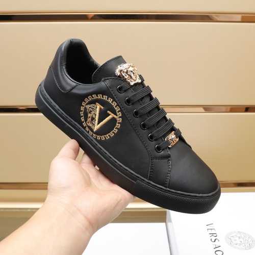 Replica Versace Casual Shoes For Men #1036490 $85.00 USD for Wholesale