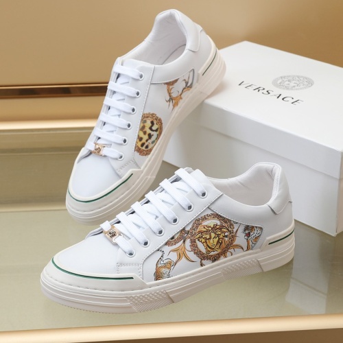 Replica Versace Casual Shoes For Men #1036491 $85.00 USD for Wholesale