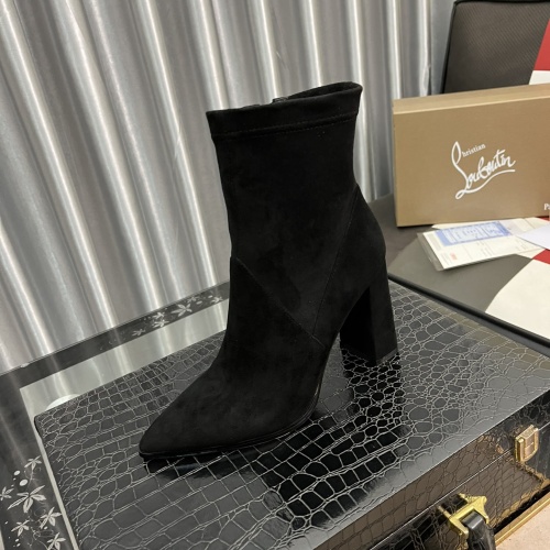 Replica Christian Louboutin Boots For Women #1036511 $108.00 USD for Wholesale