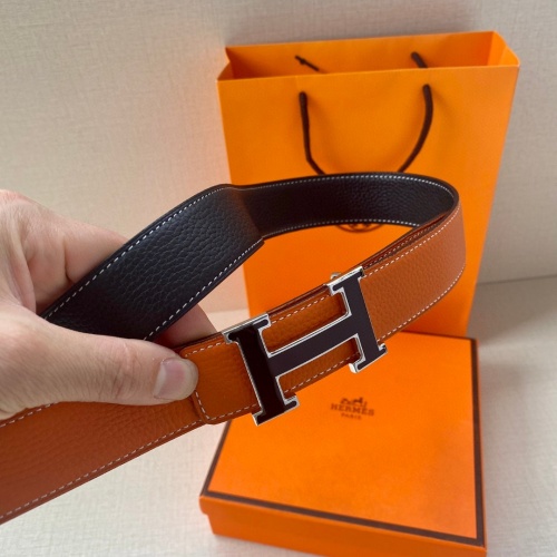 Replica Hermes AAA Quality Belts For Men #1036675 $68.00 USD for Wholesale