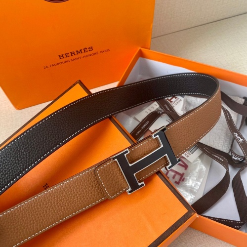 Replica Hermes AAA Quality Belts For Men #1036677 $68.00 USD for Wholesale