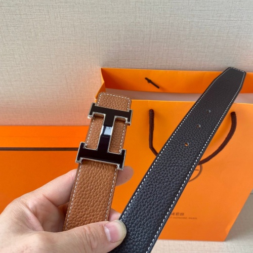 Replica Hermes AAA Quality Belts For Men #1036677 $68.00 USD for Wholesale