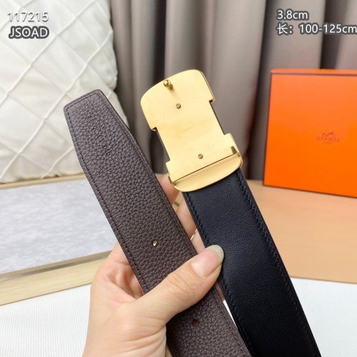 Replica Hermes AAA Quality Belts For Men #1036686 $56.00 USD for Wholesale