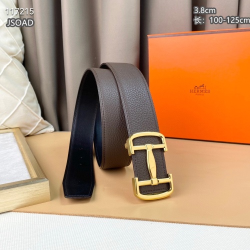Replica Hermes AAA Quality Belts For Men #1036686 $56.00 USD for Wholesale