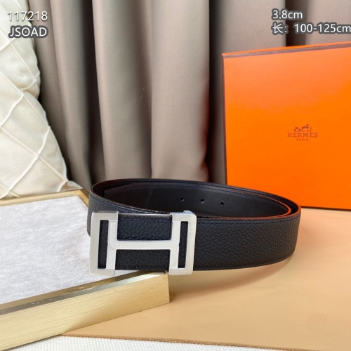Replica Hermes AAA Quality Belts For Men #1036689 $56.00 USD for Wholesale