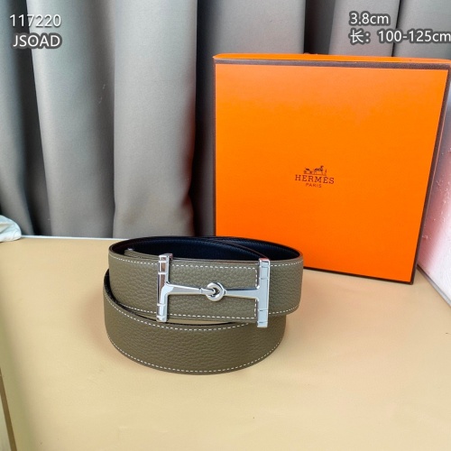 Replica Hermes AAA Quality Belts For Men #1036692 $56.00 USD for Wholesale