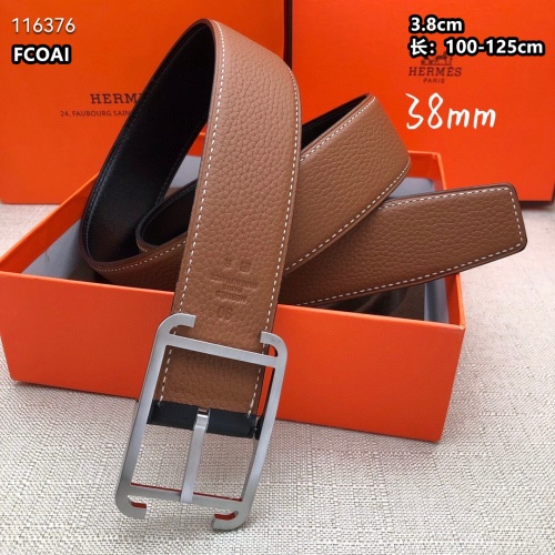 Replica Hermes AAA Quality Belts For Men #1036702 $76.00 USD for Wholesale