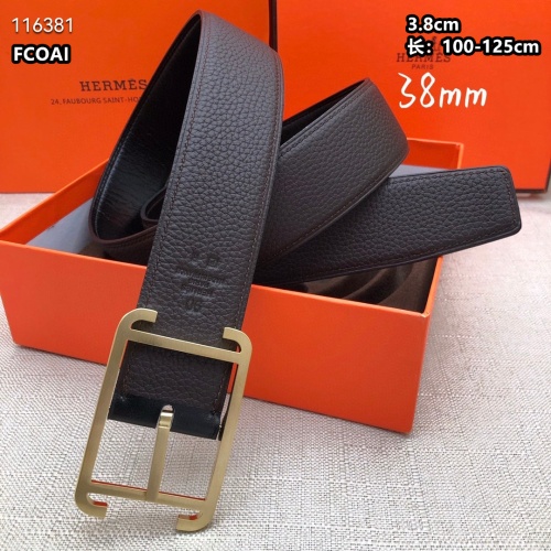 Replica Hermes AAA Quality Belts For Men #1036707 $76.00 USD for Wholesale