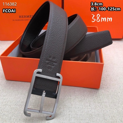 Replica Hermes AAA Quality Belts For Men #1036708 $76.00 USD for Wholesale