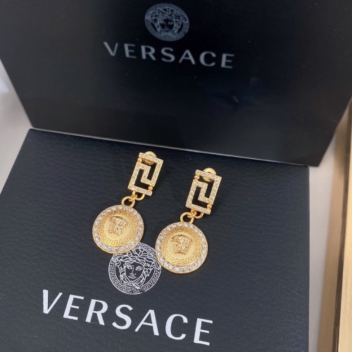 Replica Versace Earrings For Women #1036724 $32.00 USD for Wholesale