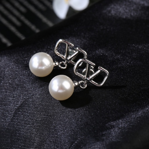 Replica Valentino Earrings For Women #1036755 $23.00 USD for Wholesale