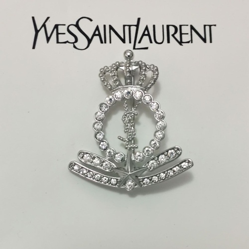 Replica Yves Saint Laurent Brooches For Women #1036874 $36.00 USD for Wholesale