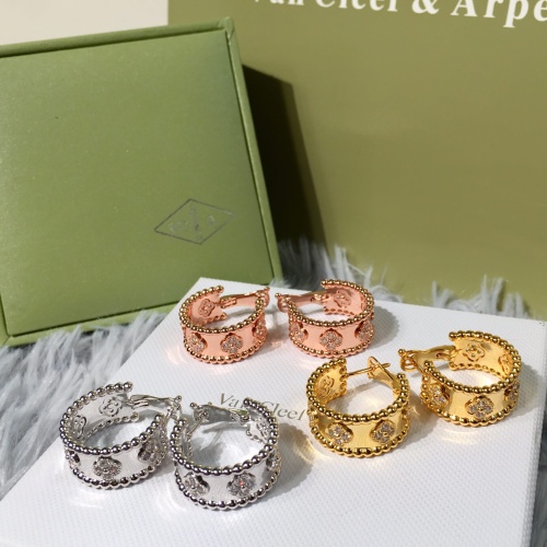 Replica Van Cleef & Arpels Earrings For Women #1036875 $36.00 USD for Wholesale