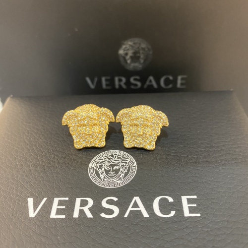 Replica Versace Earrings For Women #1037056 $25.00 USD for Wholesale