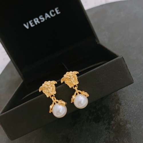 Replica Versace Earrings For Women #1037079 $29.00 USD for Wholesale