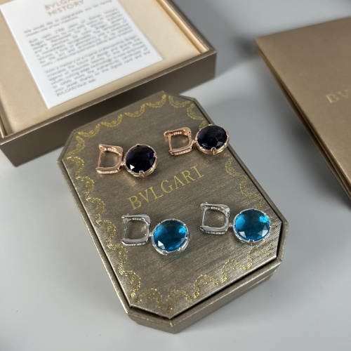 Replica Bvlgari Earrings For Women #1037113 $48.00 USD for Wholesale