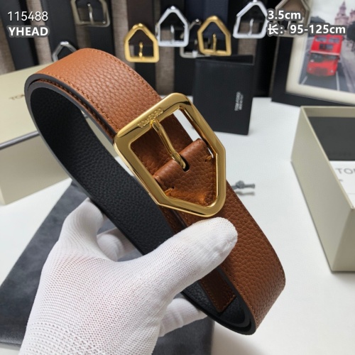 Replica Tom Ford AAA Quality Belts For Men #1037283 $56.00 USD for Wholesale
