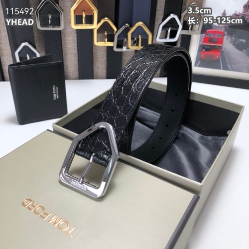 Replica Tom Ford AAA Quality Belts For Men #1037285 $56.00 USD for Wholesale