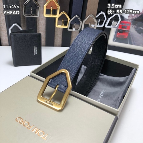 Replica Tom Ford AAA Quality Belts For Men #1037288 $56.00 USD for Wholesale