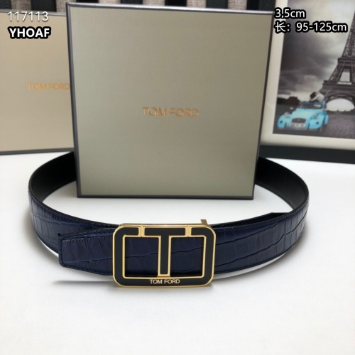 Replica Tom Ford AAA Quality Belts For Men #1037290 $64.00 USD for Wholesale