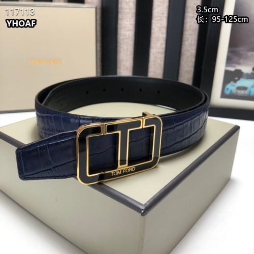 Replica Tom Ford AAA Quality Belts For Men #1037290 $64.00 USD for Wholesale