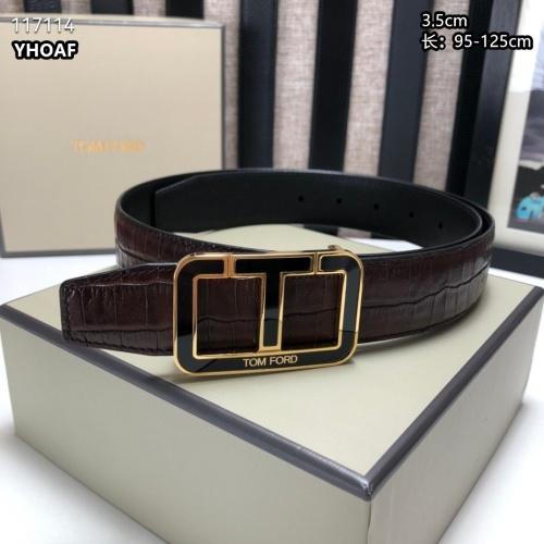 Replica Tom Ford AAA Quality Belts For Men #1037292 $64.00 USD for Wholesale