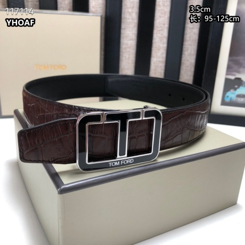Replica Tom Ford AAA Quality Belts For Men #1037293 $64.00 USD for Wholesale