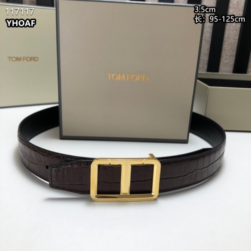 Replica Tom Ford AAA Quality Belts For Men #1037297 $64.00 USD for Wholesale