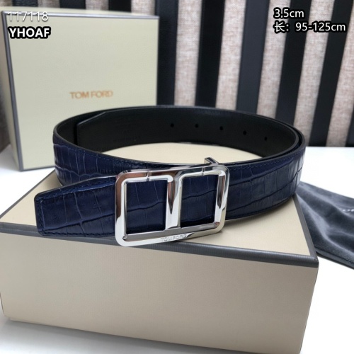 Replica Tom Ford AAA Quality Belts For Men #1037303 $64.00 USD for Wholesale