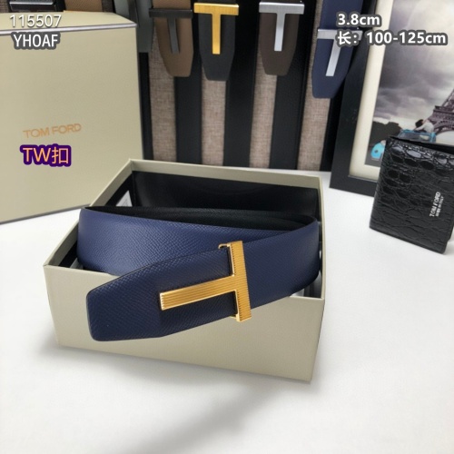 Replica Tom Ford AAA Quality Belts For Men #1037335 $64.00 USD for Wholesale