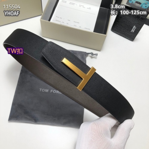 Replica Tom Ford AAA Quality Belts For Men #1037337 $64.00 USD for Wholesale
