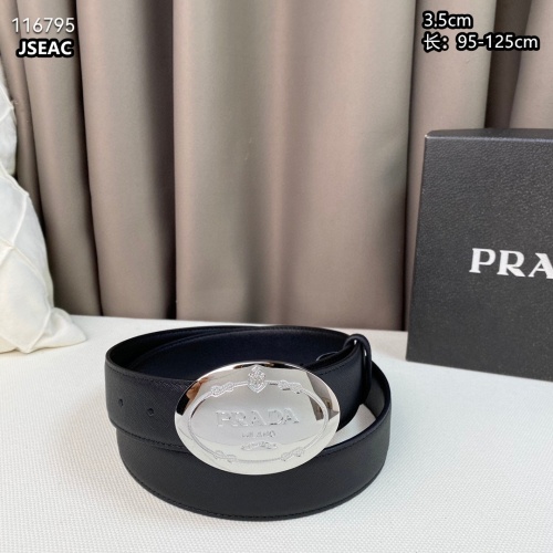 Replica Prada AAA Quality Belts For Men #1037370 $52.00 USD for Wholesale