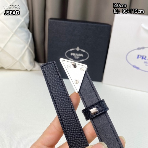 Replica Prada AAA Quality Belts For Women #1037371 $56.00 USD for Wholesale