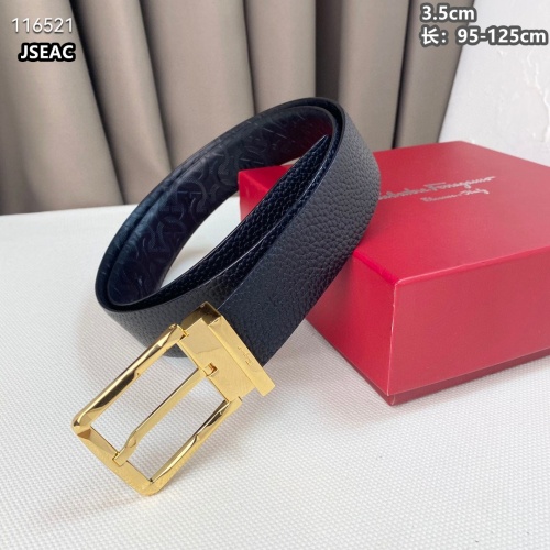 Replica Salvatore Ferragamo AAA Quality Belts For Men #1037386 $52.00 USD for Wholesale