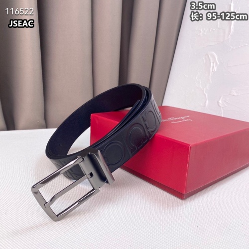 Replica Salvatore Ferragamo AAA Quality Belts For Men #1037387 $52.00 USD for Wholesale