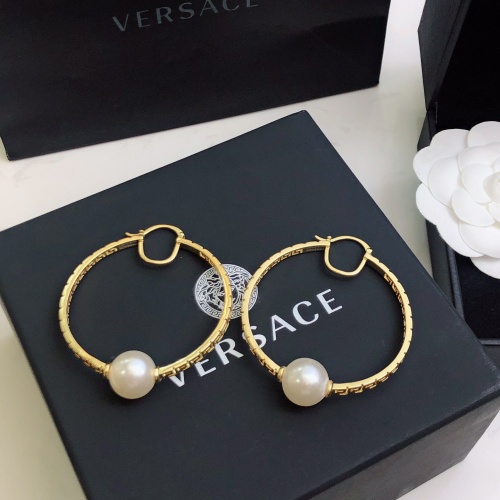 Replica Versace Earrings For Women #1037400 $34.00 USD for Wholesale
