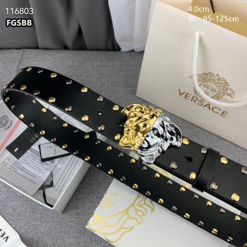 Replica Versace AAA Quality Belts For Men #1037443 $85.00 USD for Wholesale