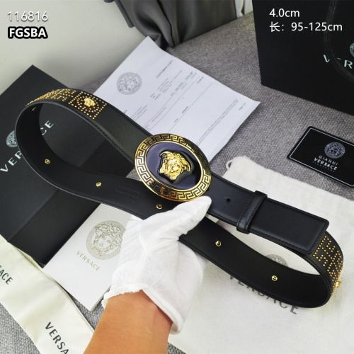 Replica Versace AAA Quality Belts For Men #1037449 $82.00 USD for Wholesale