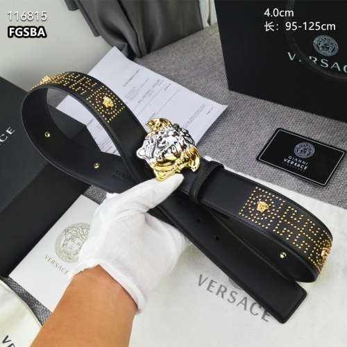 Replica Versace AAA Quality Belts For Men #1037450 $82.00 USD for Wholesale