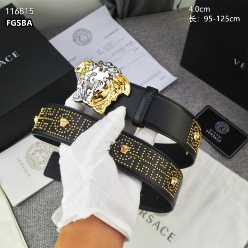 Replica Versace AAA Quality Belts For Men #1037450 $82.00 USD for Wholesale